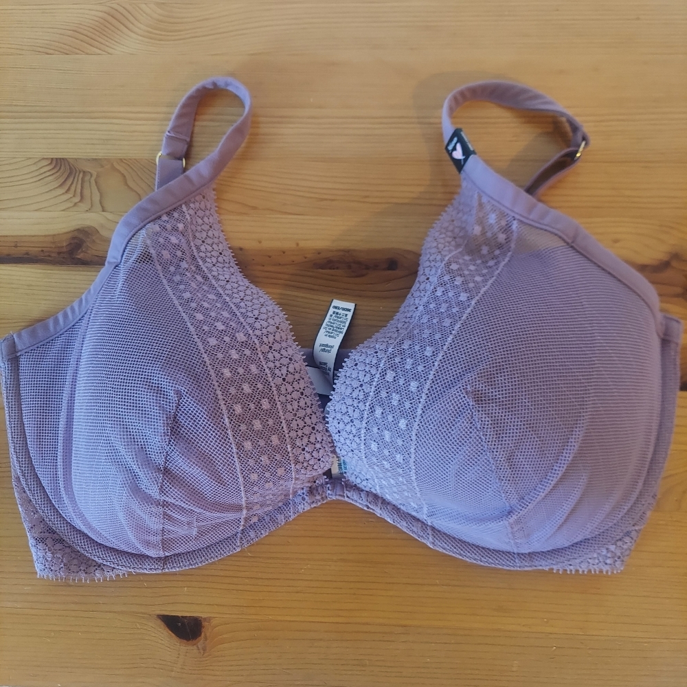 36DD Victoria's Secret Purple Plunge Bra NWT